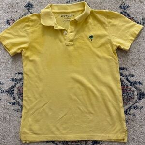 Crewcuts Sunny Yellow Kids Polo